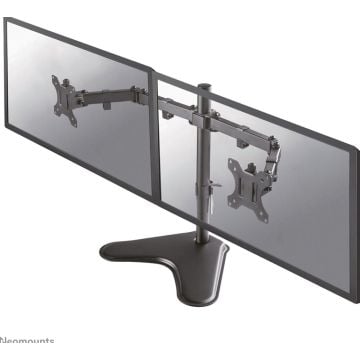 Neomounts FPMA-D550DDBLACK - Monitorarm voor 2 schermen