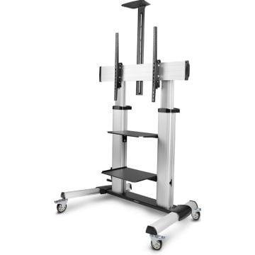 StarTech.com Rolling TV CartStand On Wheels, Up to 100inch220lb Screens - Wagen