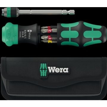 Wera Kraftform Kompakt 25 RA-R mit Tasche 6-teilig