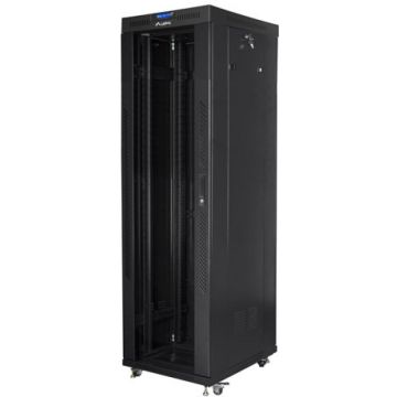 LANBERG 19" 42U 600X800 SCHWARZ GLAS TÜR LCD LANBERG RACK EI