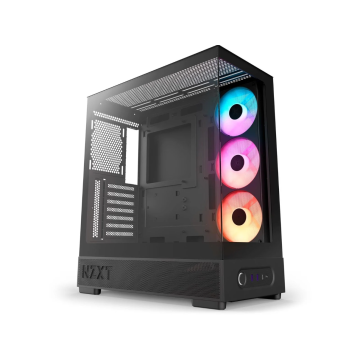 NZXT S5 RGB (2026) Black - Behuizing