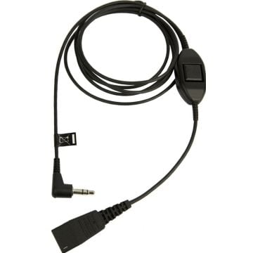 Jabra QD cord naar 3.5 mm - Kabel voor headset