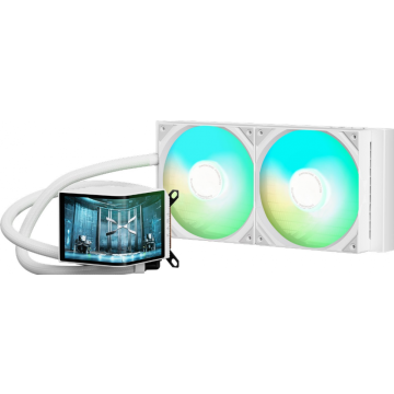 TRYX PANORAMA ARGB 280 White - Waterkoeler