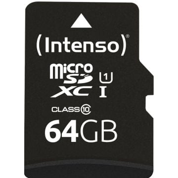 Intenso Micro SD Card 64GB UHS-I Premium