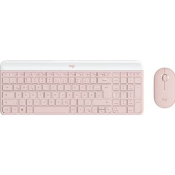 Logitech Slim Wireless Combo MK470 - Toetsenbord en muis set