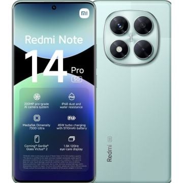 Xiaomi Redmi Note 14 Pro - 256GB Coral Green