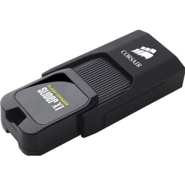 Corsair Voyager Slider X1 128GB, 128 GB, USB Type-A, 3.2 Gen 1 (3.1 Gen 1), 130 MB/s, Glij, Zwart
