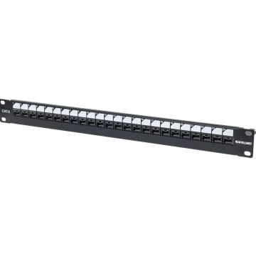 Intellinet AbschlieÃbares 24Port 19"" Cat6 Patchpanel UTP 1HE