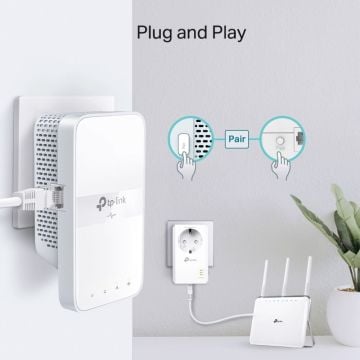 TP-Link TL-WPA7617 KIT V1 Wi-Fi Kit - Powerline-adapterset