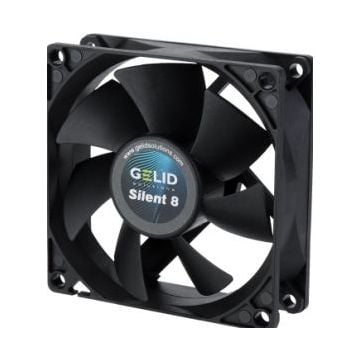 Gelid Solutions Silent 8 PWM Black - Ventilator