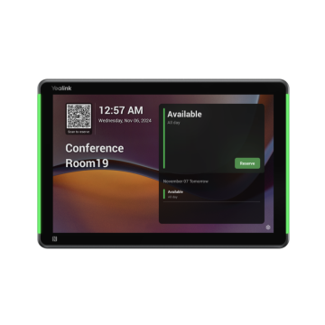 Yealink RoomPanel Plus E2 - Meeting room display