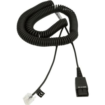 Jabra 8800-01-94 QD cord naar RJ45 - Kabel voor telefoonhoorn
