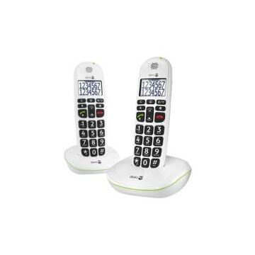 DORO PhoneEasy 110 Duo - Snoerloze telefoon met nummerherkenning/wachtstand