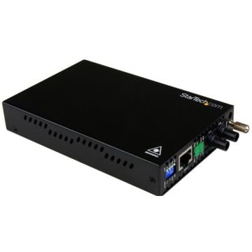 StarTech.com 10100 Mbit Multi-Mode Glasvezel Converter ST 2 km - Glasvezel mediaconverter