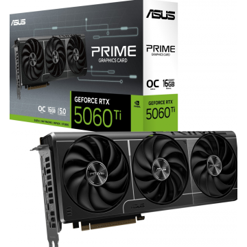 ASUS Prime GeForce RTX 5060 Ti 16GB OC Edition - Videokaart