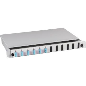 EFB Spleißbox SC 50/125Á OM4 ausziehbar, 12Pigtails abgesetz