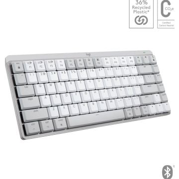 MX Mechanical Mini for Mac Minimalist Wireless Illum Kbrd - PALE GREY