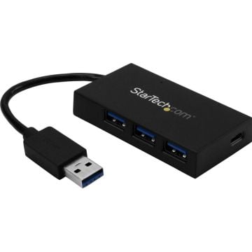 StarTech.com 4 Port USB 3.0 Hub - USB Type-A Hub met 1x USB-C & 3x USB-A (SuperSpeed 5Gbps)