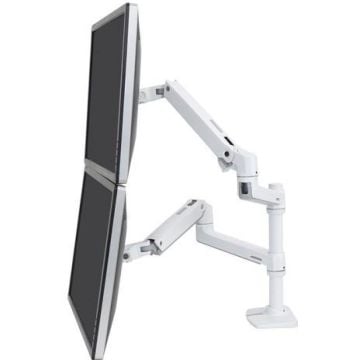 Ergotron LX - Bevestigingskit (bureauklembevestiging, paal, 2 scharnierende armen, 2 verlengbeugels)