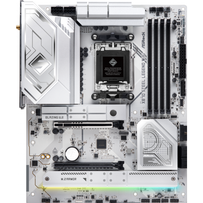 新品 ASRock X870 STEEL LEGEND WiFi マザーボード ASROCK X870 Steel Legend WiFi | Azerty.nl