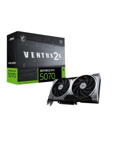 MSI GeForce RTX 5070 12G VENTUS 2X OC Black - Videokaart