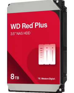 WD Red Plus WD80EFPX 8TB - Vaste schijf