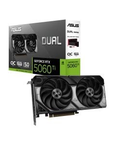 ASUS DUAL GeForce RTX 5060 Ti 16GB OC Edition - Videokaart