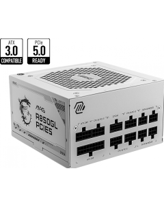 MSI MAG A850GL PCIE5 WHITE - Voeding