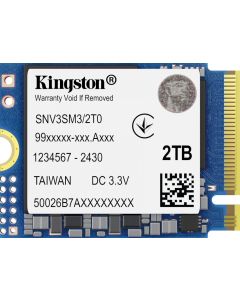 Kingston NV3 2TB  &ndash; SSD - M.2 2230 &ndash; PCI Express 4.0 x4