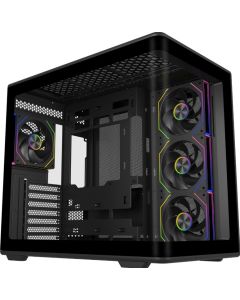 Cooler Master Elite 600 4x ARGB fans Black - Behuizing