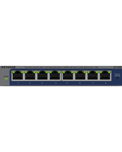 NETGEAR GS108E - Gigabit Plus-switch
