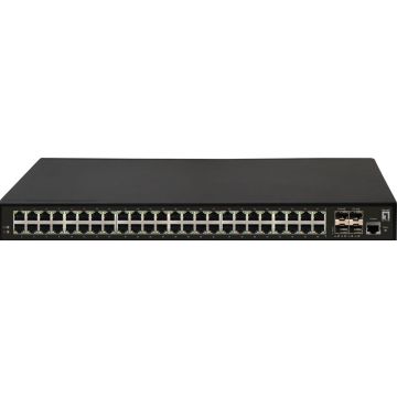 LevelOne Switch 48x GE GTL-5291 4xGSFP 19""