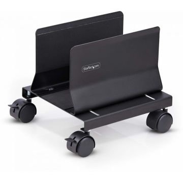 StarTech.com Computer Tower Cart Rolling CPU Caddy w Wheels, Adjustable - Wagen