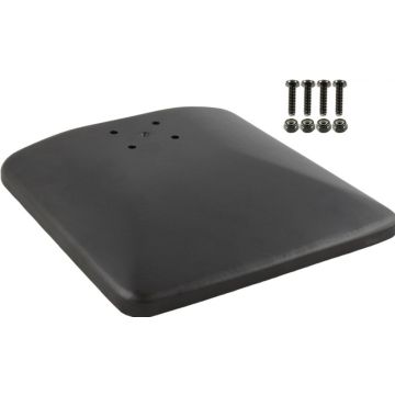 RAM 9Inch X 9Inch ALUMINUM BASE W/ 4 HOLES