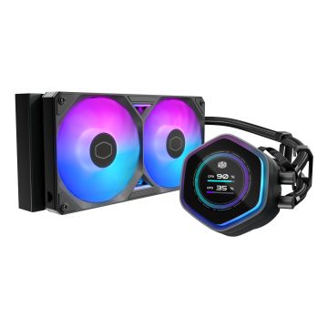 Cooler Master MasterLiquid Atmos II LCD 240 Black - Waterkoeler