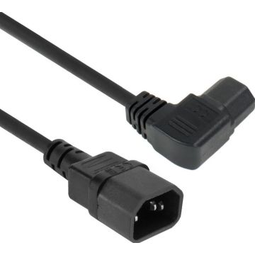 POWERCORD C14-C15 L ANG 2.00M. 1 stk