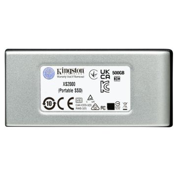 Kingston XS2000 1TB Silver - Externe SSD
