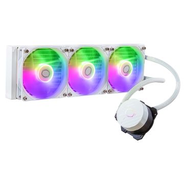 Cooler Master MasterLiquid 360L Core ARGB White - Waterkoeler