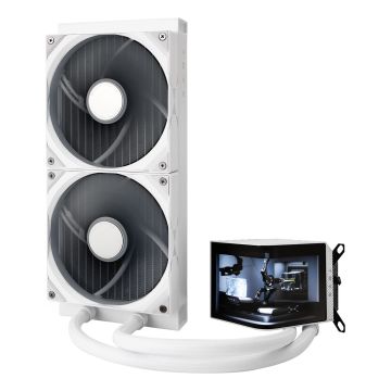 TRYX PANORAMA 280 White - Waterkoeler