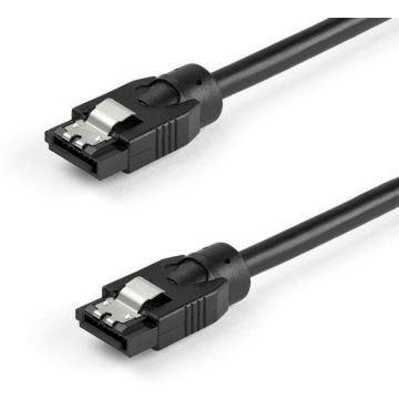 StarTech.com 0.6 m Round SATA Cable - Latching Connectors