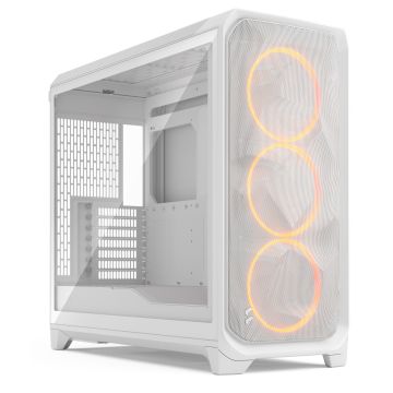 Fractal Design Meshify 3 XL RGB TG Clear Tint White - Fulltowermodel