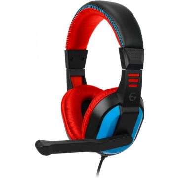 EgoGear SHS10 Gaming Headset Kabelgebunden rood /blauw Switch