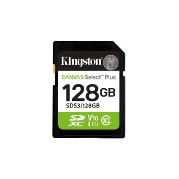 Kingston Canvas Select Plus Gen 3 128 GB - Flashgeheugenkaart