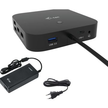 i-tec C31HDMIDPDOCKPD100 - Docking Station + voeding + oplader