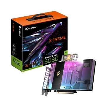 Gigabyte AORUS GeForce RTX 5080 XTREME WATERFORCE WB - Videokaart