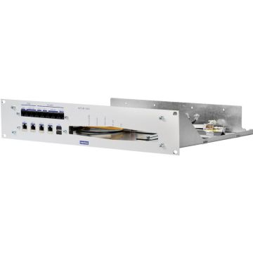 Wantec AufrÃ¼stsatz 19"" 2HE voor FritzBox 7390/7490 + baugleic