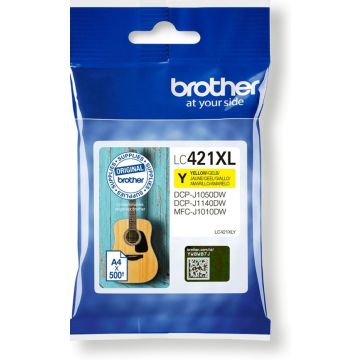 Brother LC421XLY - Hoog rendement
