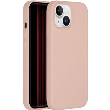 Accezz Liquid Silicone Backcover iPhone 15 - Roze