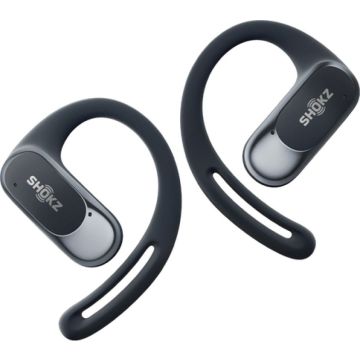SHOKZ OpenFit Air, Draadloos, 50 - 16000 Hz, Gesprekken/Muziek/Sport/Elke dag, 174 g, Headset, Zwart