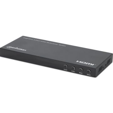 MANHATTAN 4K 30Hz 4-Port HDMI Multiviewer Switch